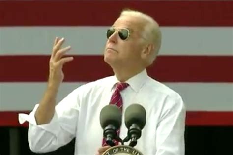 Watch Biden Has Joe Cool Moment With Trademark Sunglasses In Florida