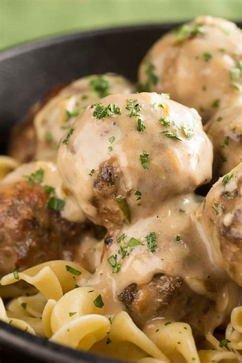 Easy Swedish Meatballs