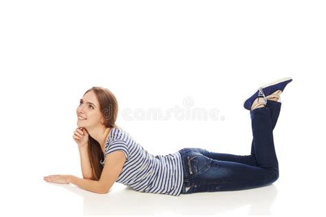 Woman Sitting On The Floor Stock Image Image Of Adult 49704285