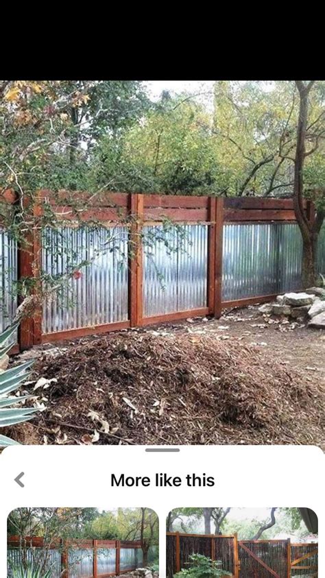 35 Most Attractive Corrugated Metal Fence Ideas For Your Home Artofit