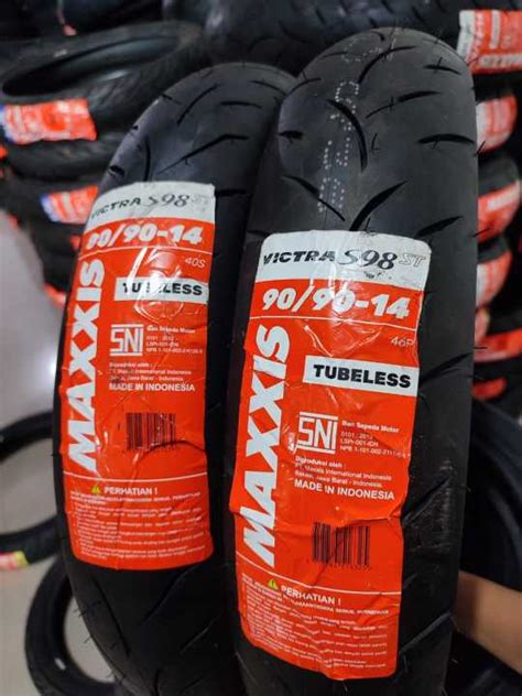 BAN LUAR MAXXIS 80 90 14 VICTRA S98 ST TUBELESS Lazada Indonesia