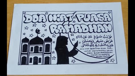 Cara Menggambar Poster 3d Marhaban Yaa Ramadhan Poster Tema Ramadhan