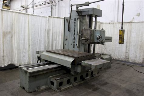 Shibaura Boring Mills Horizontal Table Type Machine Hub