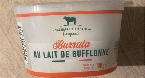 Burrata Au Lait De Bufflone G