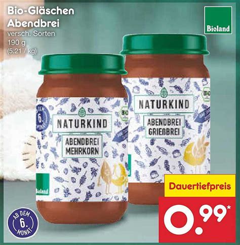 Bio gläschen Abendbrei Angebot bei Netto Marken Discount 1Prospekte de