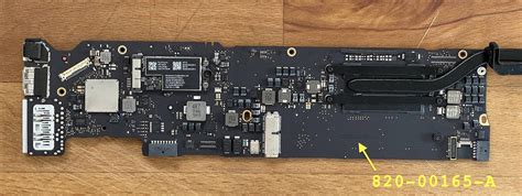 Logicboard Macbook Air A1466 Logic Board Part Number Ask Different