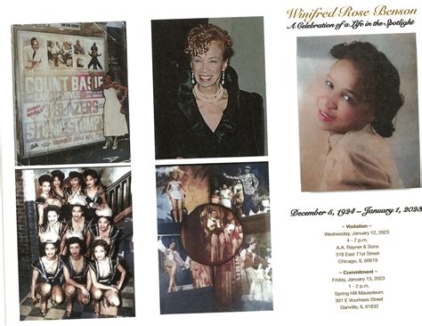 Winifred R Benson Obituary | AA Rayner and Sons Funeral Homes