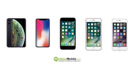 Comparatif faites le choix d un iPhone reconditionné Meilleur Mobile