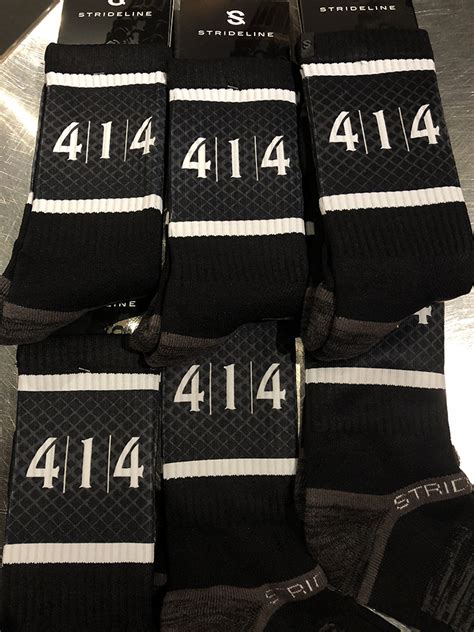 414 Milwaukee Socks Black