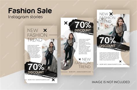 Premium Psd Fashion Sale Instagram Stories Template