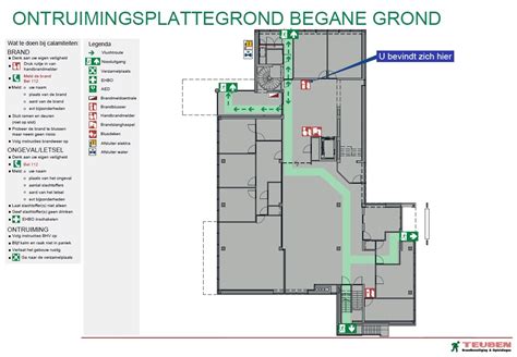 Plattegronden Tekeningen Teuben Brandbeveiliging