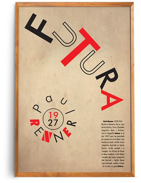 Lettering Based On Typeface Futura By Paul Renner Themed On Art