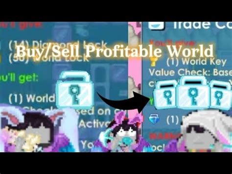 1450wl To 1BGL IN ONE VIDEO Buy Sell Profitable World Growtopia