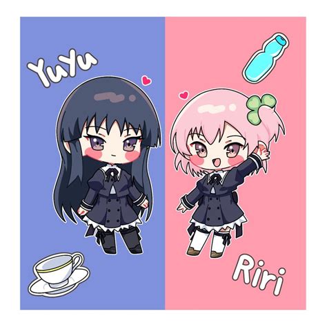 Hitotsuyanagi Riri And Shirai Yuyu Assault Lily Drawn By Yuiyui1115