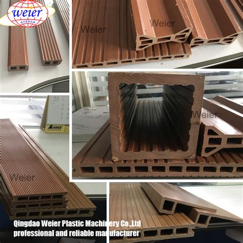 Plastic Lumber Wood PE PP WPC Profile Extrusion Machine Manufacturer