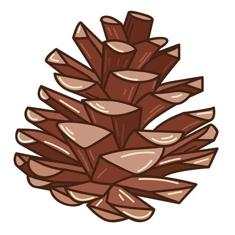 A Pine Cone A Symbol Of The Forest Autumn And Harvest Botanical