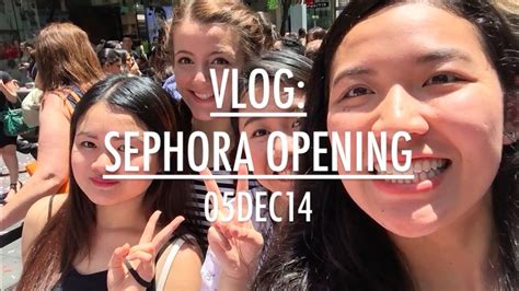 Vlog Sephora Opening December Mdn Youtube