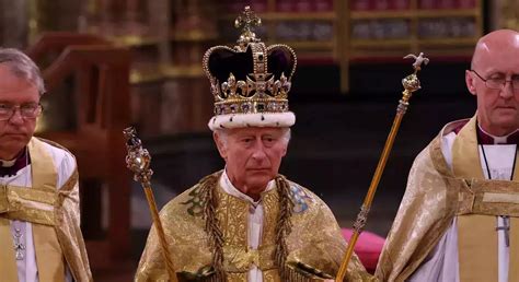 British Septuagenarian Monarch King Charles Iii Crowned Amid Pomp And