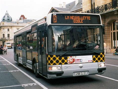 Trans Bus Phototh Que Autobus Renault Agora S Tur Reims