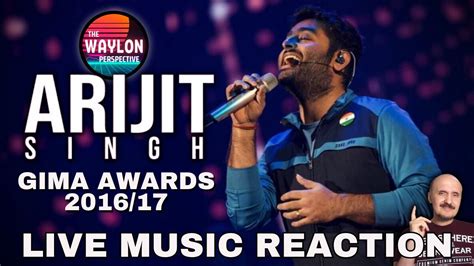 First Time Hearing Arijit Singh Gima Awards Live Music