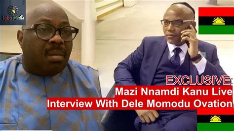 Pendulum The Making Of My Interview With Mazi Nnamdi Kanu Megastar