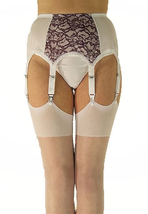 Sassy Betty 6 Strap Suspender Belt Uk Tights