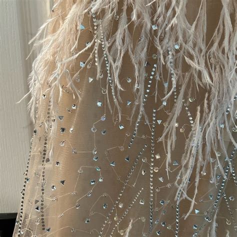 Jovani Dresses Jovani Nude Sheer Beaded Gown Poshmark