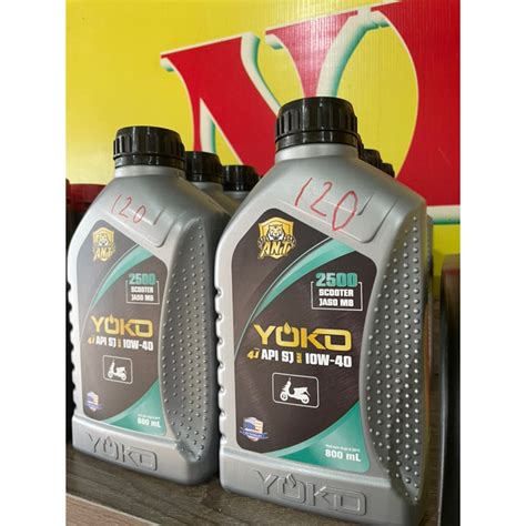 Dầu nhớt xe ga cao cấp ANT Yoko 2500 SCOOTER Jaso MB 0.8L [ Hàng Chính ...