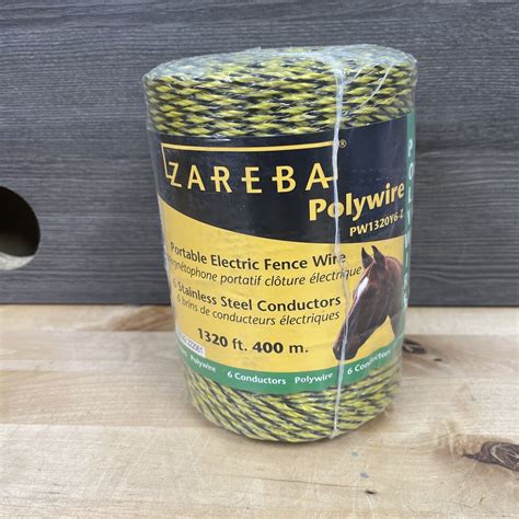 Zareba PW1320Y6 Z 400m Polywire With 6 Conductors 1320ft New EBay