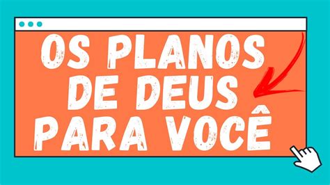 Os Planos De Deus Para Voc Ivan Saraiva V Deo Motivacional Youtube