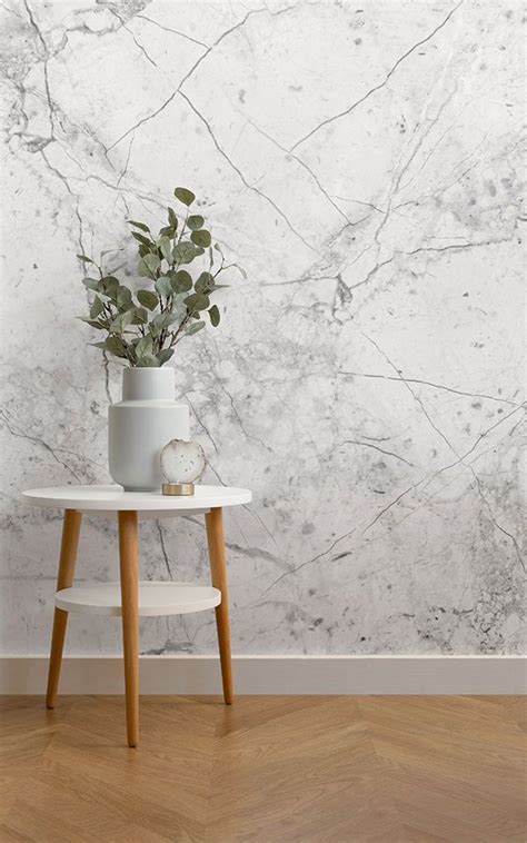 Textured White Marble Wallpaper Mural Hovia Marble Wall Mural Wall Murals Textured Wallpaper