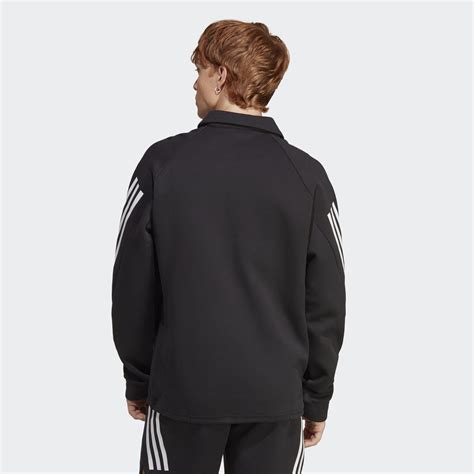 Adidas Future Icons Stripes Coaches Jacket Black Adidas Uae