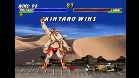 Mortal Kombat Trilogy Psx Longplay As Kintaro Youtube