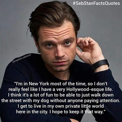 19+ Sebastian Stan Quotes - SotaVander