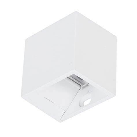 Arandela De Parede Led Focus Quadrado Mini Facho Duplo Externo K W