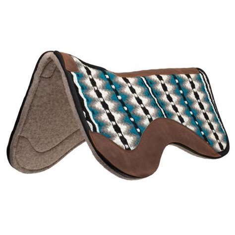 Weaver Leather Close Contact Contoured New Zealand Wool Felt Saddle Pad