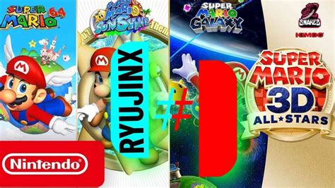 Super Mario 3d All Stars MARIO GALAXY Test SWITCH Test RYUJINX