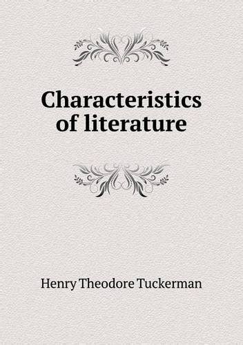 『characteristics Of Literature』｜感想・レビュー 読書メーター