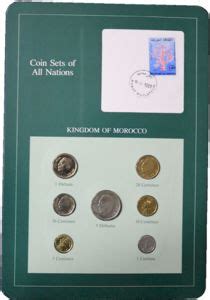 Coin Various Dirhams Coin Set Morocco Today Mint Sets