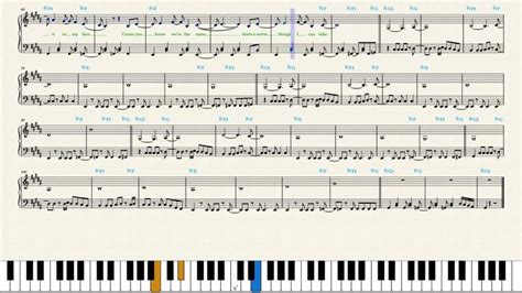 Beabadoobee — The Perfect Pair Piano Sheet Music Sheet Music Piano Sheet Music Piano Sheet