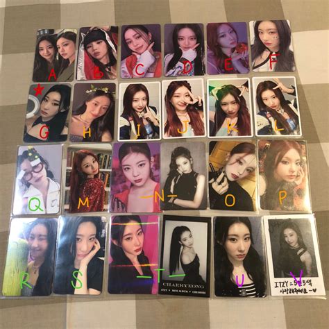 Jual ITZY Yeji Lia Ryujin Chaeryeong Yuna Album Benefit Photocards