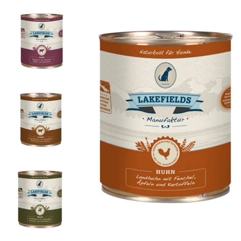 Lakefields Hundefutter Nassfutter Rind Hypoallergen