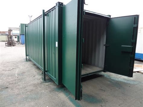 20ft X 8ft Storage Containers Green Container Cabins Ltd