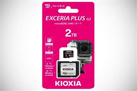 KIOXIA Launches 2TB MicroSDXC Memory Card Is World S Highest Capacity