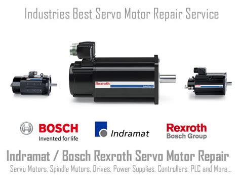 Bosch Rexroth Indramat Servo Motor Repair