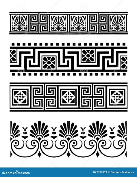 Greek Ornaments Stock Images Image 2779724