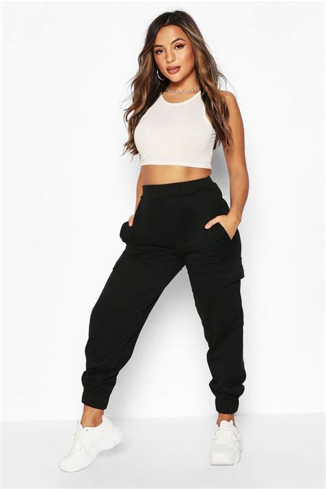 Womens Joggers Womens Tracksuit Bottoms Boohoo Uk