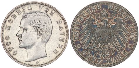 Bayern Deutsches Kaiserreich Mark D Bayern Reichsmark K Nig