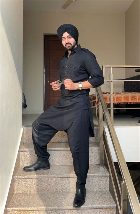 Pathani Kurta Pajama Black For Wedding Pathani Kurta Kurta Pajama