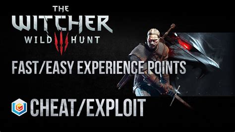 The Witcher Wild Hunt Fast Easy Experience Points Cheat Exploit Lvl